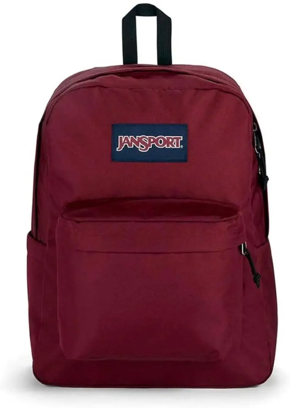 JanSport SuperBreak Plus Backpack in Russet Red